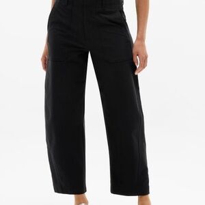 Athleta Skyline Barrel Pants Black 2 NWT